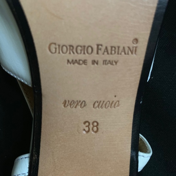 Giorgio Fabiani leather sandals IT38 Made in Italy - Picture 7 of 7